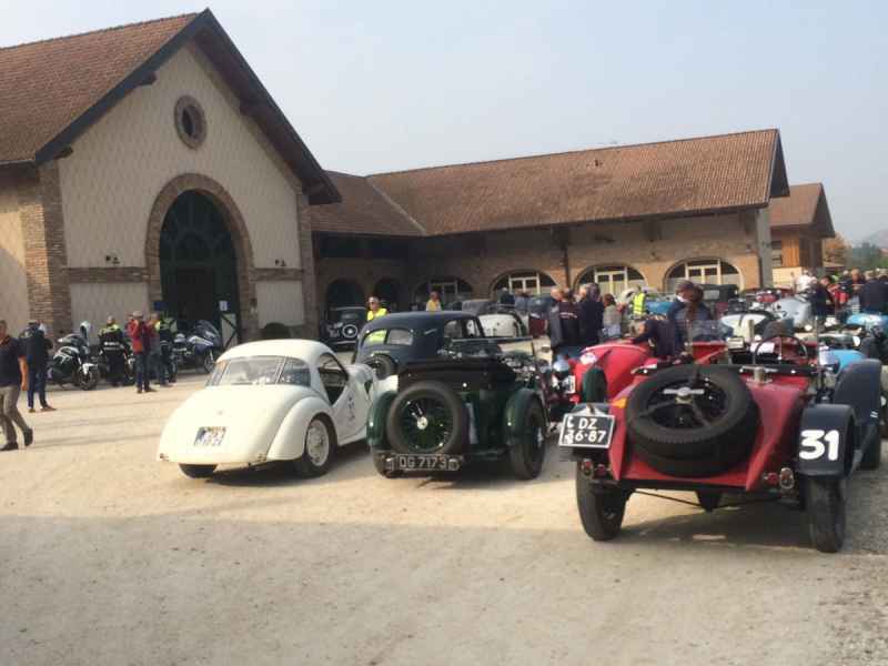 Passaggio gara automobilistica Coppa Franco Mazzotti