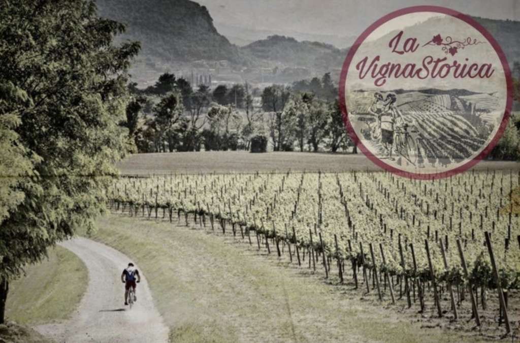 Passage of “La Vigna Storica” retro cycling race